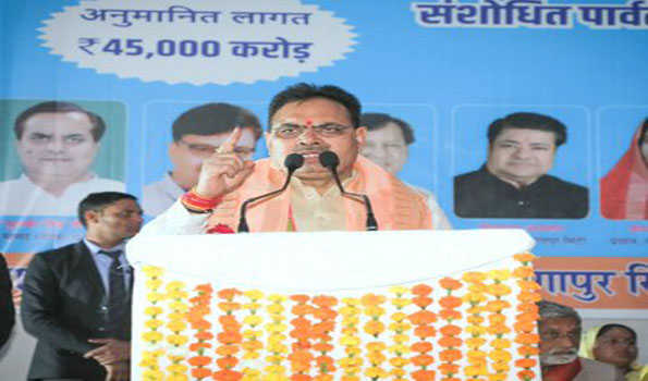 45 हजार करोड़ की ईआरसीपी पूर्वी राजस्थान के लिए साबित होगी जीवनदायिनी-भजनलाल