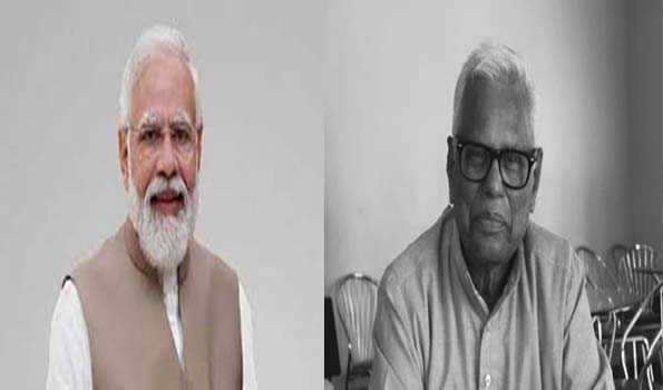 आरएसएस प्रचारक शंकर विनायक राव तत्ववादी का निधन, मोदी ने जताया शोक