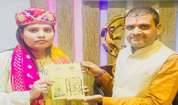 अमृता मेघवाल ने पानी बचाओं एवं पेड़ लगाओं मिशन का किया समर्थन