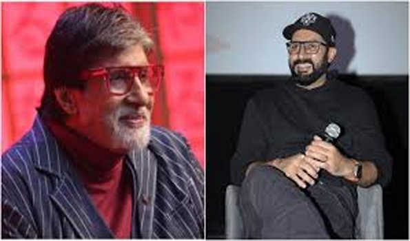 अमिताभ बच्चन ने फिल्म बी हैप्पी के लिये अभिषेक बच्चन की तारीफ की