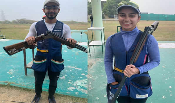 अनंतजीत सिंह नरुका और गनेमत सेखों ने स्कीट फाइनल में जीता स्वर्ण
