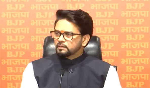 अनुराग ठाकुर दो दिसंबर को आयेंगे अजमेर