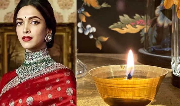 अयोध्या में रामलला प्राण प्रतिष्ठा होने पर दीपिका पादुकोण ने घर में जलाया दीपक