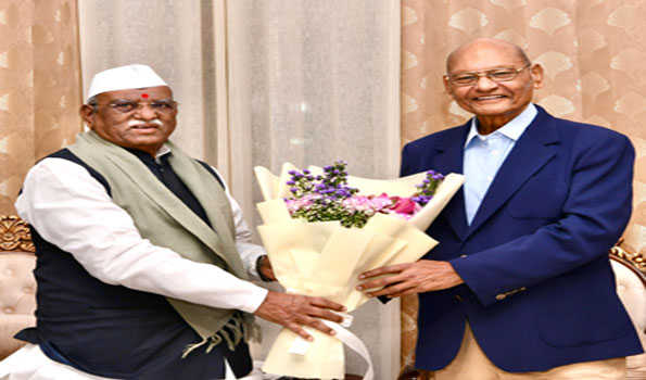 बागडे से अग्रवाल की मुलाकात