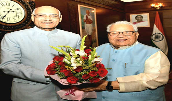 बैस ने मिश्र से की मुलाकात