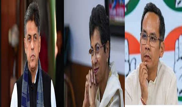 बजट भाषण में दिल्ली, बिहार के चुनाव पर फोकस रहा : सैलजा-गौरव-मनीष