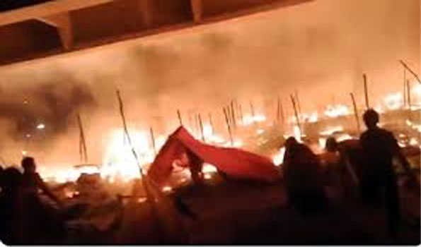 बरेली में तीन मासूम बच्चियां जिंदा जली, एक गंभीर