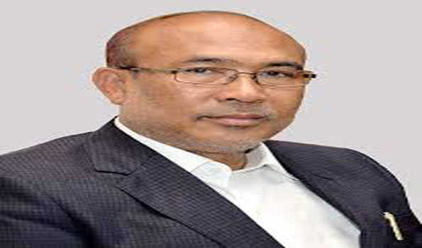 बीेरेन सिंह ने बैंकों से विस्थापितों की मदद करने का किया आग्रह
