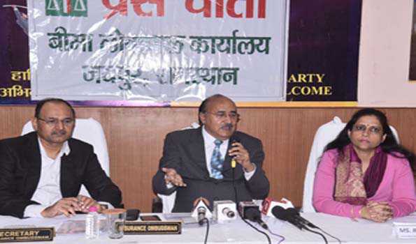 बीमा लोकपाल का बीमा से संबन्धित शिकायतों का निस्तारण शत प्रतिशत रहा: शर्मा