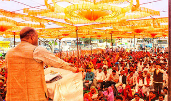 भाजपा के पास नीति, नेता, नीयत, कार्यक्रम, कार्यकर्ता और राष्ट्र के प्रति समर्पण भाव-जोशी