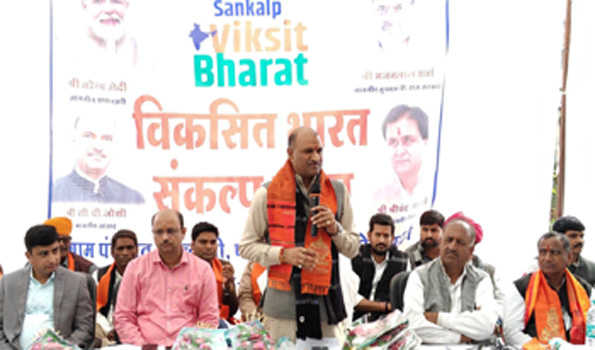 भाजपा की डबल इंजन सरकार से जनता को मिलेगा डबल फायदा: जोशी