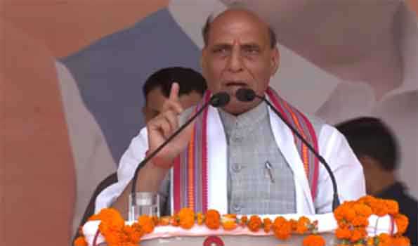 भाजपा की कथनी और करनी में फर्क नहीं: राजनाथ