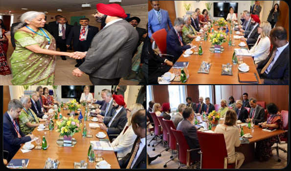 भारत अफ्रीकी व अन्य विकासशील देशों के साथ बुनियादी ढांचे पर साझेदारी को तैयार: सीतारमण