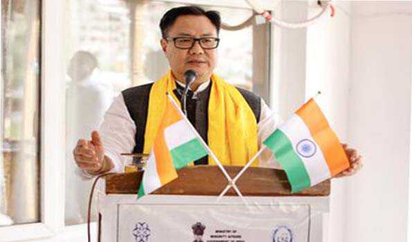 भारत में अल्पसंख्यक सुरक्षित:रिजिजू