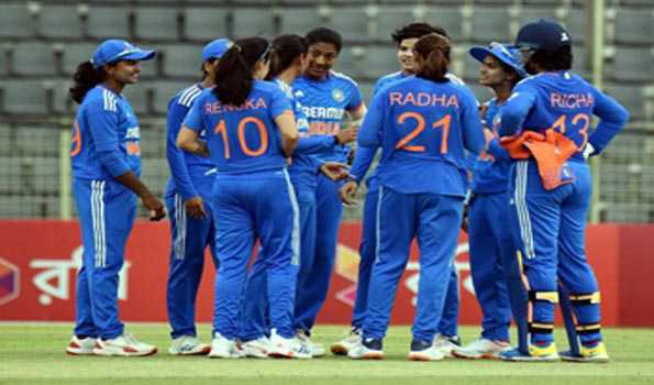 भारतीय महिला टीम ने बंगलादेश को 21 रनों से हराकर श्रृंखला 5-0 से जीती