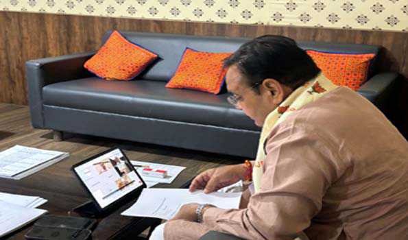भजनलाल ने बुधवार को प्रस्तावित मॉक ड्रिल की तैयारियों की समीक्षा की