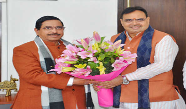 भजनलाल ने केन्द्र सरकार से अतिरिक्त कोयला आपूर्ति सुनिश्चित करने का किया आग्रह