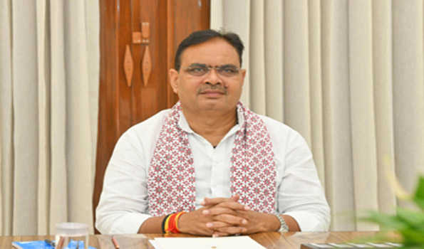 भजनलाल ने योग के साथ की नववर्ष की शुरूआत