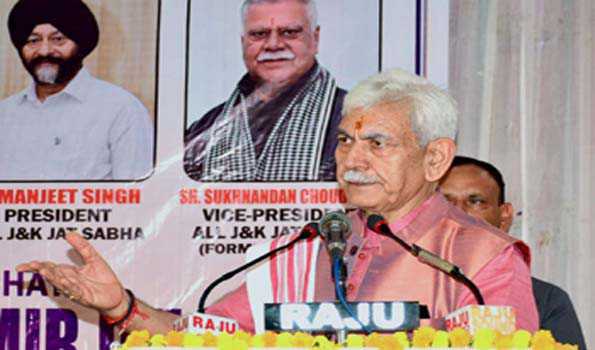 भविष्य में पाकिस्तान का कोई भी दुस्साहस उसके विनाश का कारण बनेगा: सिन्हा