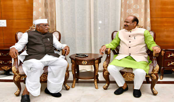 बिरला और बागडे की मुलाकात