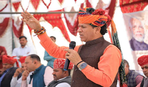 डबल इंजन सरकार योजनाओं को जमीन स्तर पर कर रही है क्रियान्वित: चौधरी