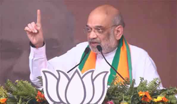 देश के एक और विभाजन की कोशिश कर रही है कांग्रेस : शाह