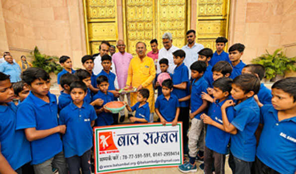 देवनानी से बाल सम्बल के बच्चों ने की मुलाकात