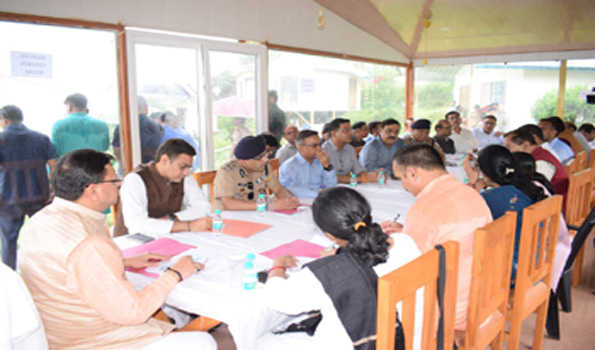 धामी ने किया अतिवृष्टि प्रभावित क्षेत्रों का निरीक्षण