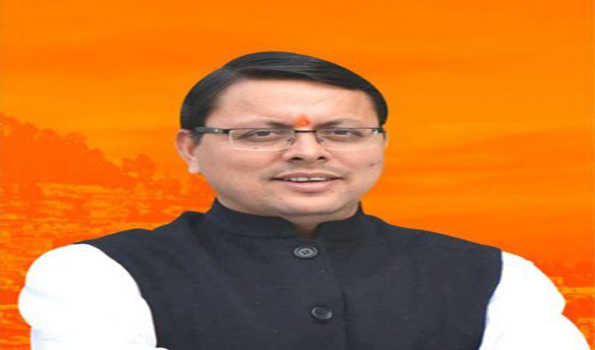 धामी ने राजस्थान के मनोनीत मुख्यमंत्री भजन लाल को दी शुभकामना