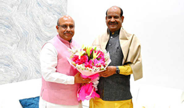 दिल्ली विस अध्यक्ष ने बिरला से की मुलाकात