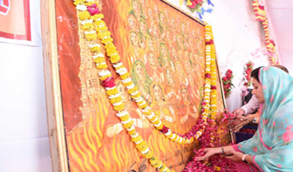 दिया कुमारी ने वीरांगनाओं के बलिदान को किया याद