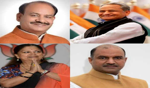 दूसरे चरण में बिरला, गहलोत, वसुंधरा, शेखावत सहित कई नेताओं की दांव पर लगी राजनीतिक प्रतिष्ठा