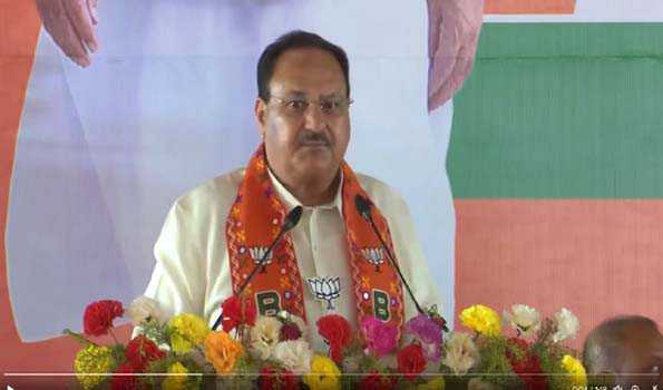 घमंडिया गठबंधन के आधे नेता बेल पर, आधे जेल में : नड्डा