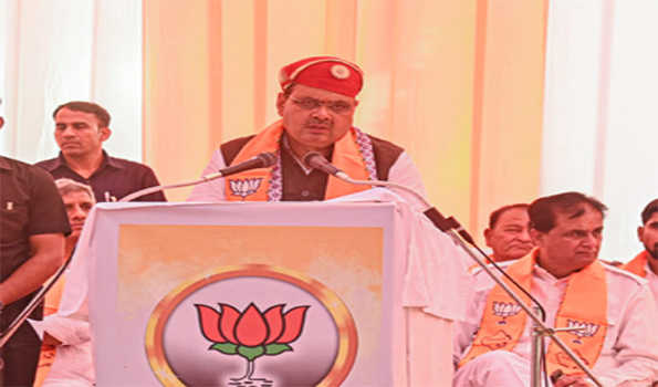 हमने विकास की बात की और इसे करके दिखाया-भजनलाल