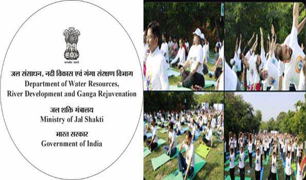 जल शक्ति मंत्रालय ने पूरे देश में जन भागीदारी के साथ मनाया अंतरराष्ट्रीय योग दिवस