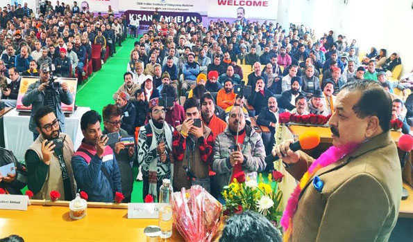 जम्मू-कश्मीर कृषि स्टार्टअप हब बन रहा है: डॉ. जितेंद्र सिंह