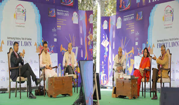 जयपुर साहित्य उत्सव में विभिन्न हस्तियों ने विभिन्न मुद्दों पर की चर्चा