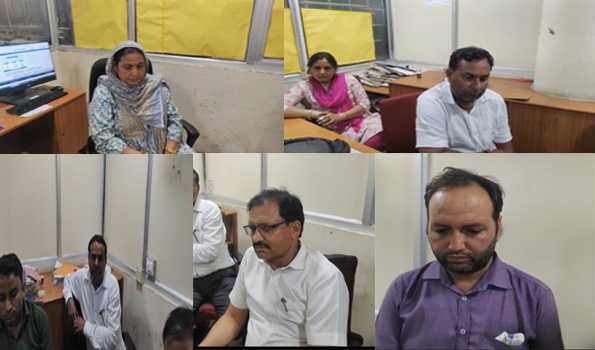 जेडीए का तहसीलदार,तीन गिरदावर,पटवारी सहित सात लोग डेढ़ लाख की रिश्वत लेते गिरफ्तार