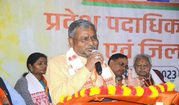 झारखंड भाजपा की एकदिवसीय प्रदेश पदाधिकारी, कोर कमिटी की बैठक चाईबासा में संपन्न