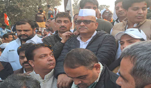 कांग्रेस ने शाकुम्बरी दर्शन के साथ शुरु की 18 दिवसीय पदयात्रा