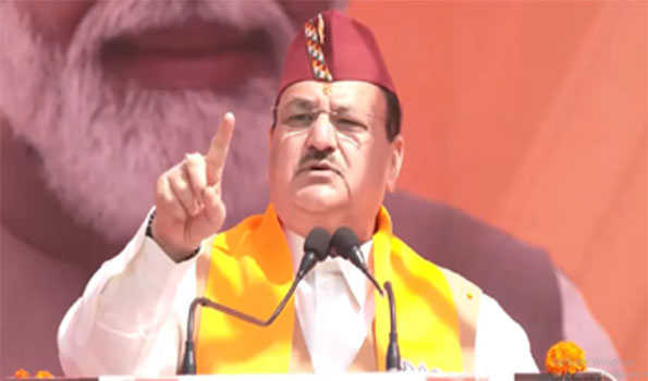 कांग्रेस राज में नभ, जल और थल में घोटाले ही घोटाले-जेपी नड्डा