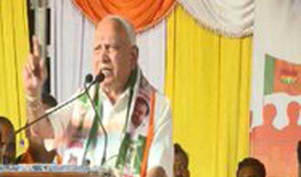 कर्नाटक में 25 लोस सीटें जीतेगी भाजपा: येदियुरप्पा