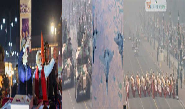 कर्तव्य पथ पर दुनिया ने देखा भारत का सैन्य शौर्य और सांस्कृतिक विरासत की झलक