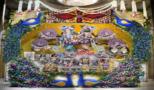 कृष्ण बलराम मंदिर का 12वां पाटोत्सव हुआ सम्पन्न
