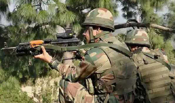 कठुआ में सुरक्षा बलों व आतंकवादियों के बीच संक्षिप्त मुठभेड़