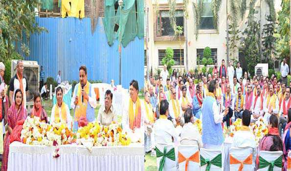 खंडेलवाल, चंदोलिया ने किया संयुक्त प्रचार