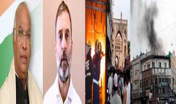 खरगे-राहुल ने हैदराबाद अग्निकांड में लोगों की मृत्यु पर जताया शोक