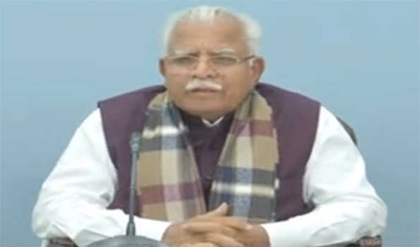 खट्टर ने श्री बाबा तारा जी की समाधि पर नवाया शीश