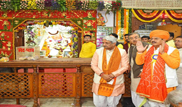 खोले के हनुमान मंदिर में 63वां अन्नकूट महोत्सव