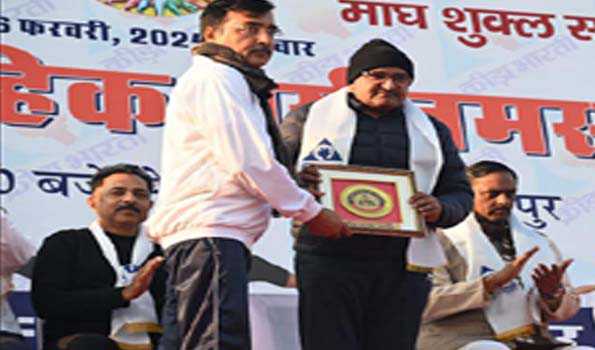 क्रीड़ा भारती की ओर से 108 सामूहिक 